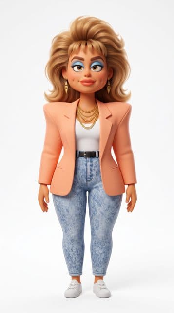 Desiree Fontaine, 80s Miami Roommates Sitcom